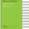 Hal Leonard Manuscript Spiral Bound 96 Pages 12 Staves 1 Hal Leonard Manuscript Spiral Bound 96 Pages 12 Staves