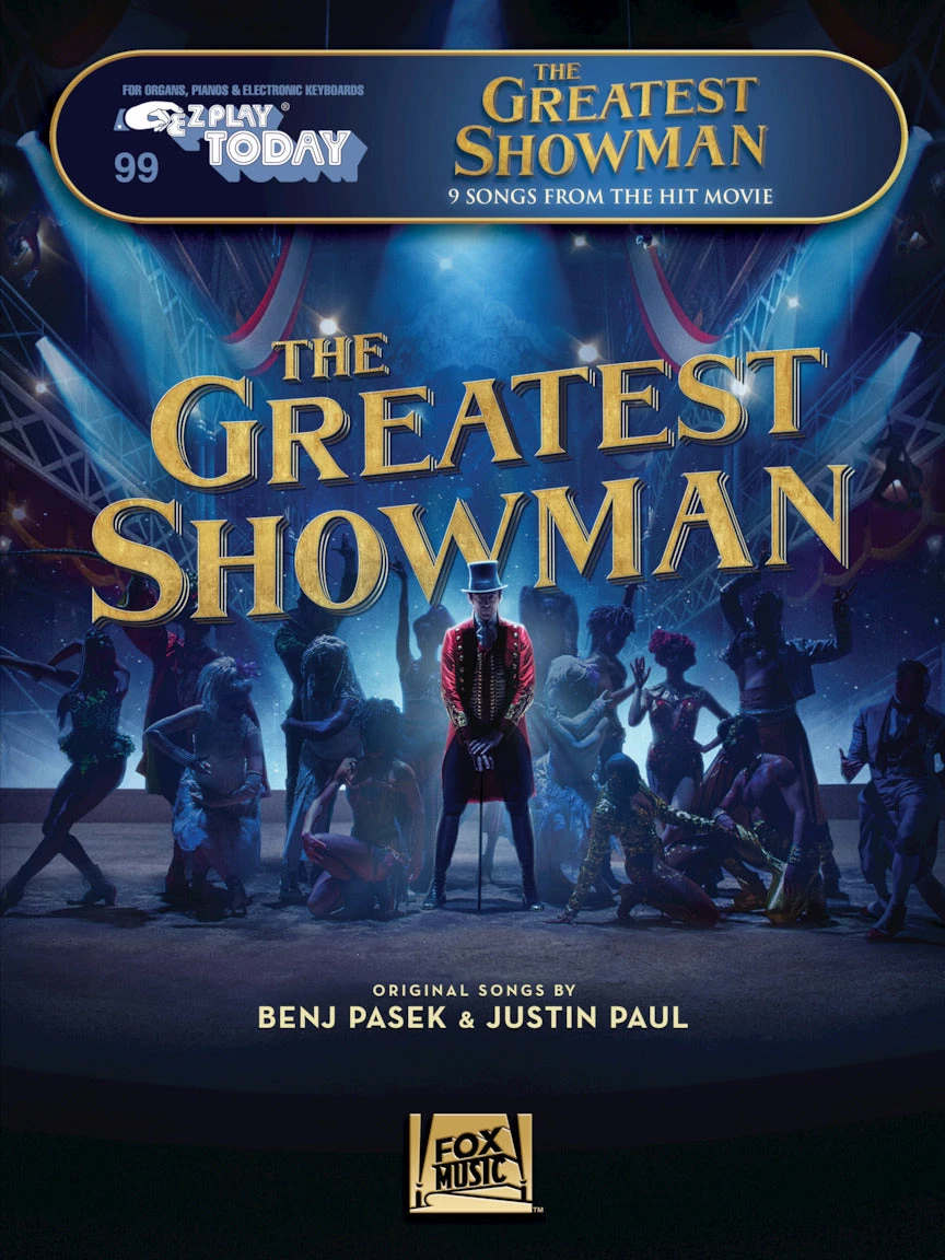 Hal Leonard Ez Play 99 The Greatest Showman Movie Soundtrack Manuscript 3 Hal Leonard Ez Play 99 The Greatest Showman Movie Soundtrack Manuscript