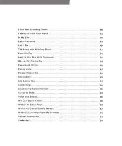 Hal Leonard Manuscript Really Easy Piano - The Beatles Collection 9 Hal Leonard Manuscript Really Easy Piano - The Beatles Collection