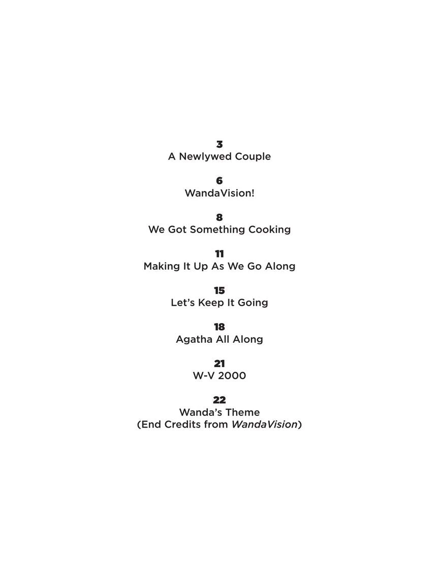Crescendo Music WandaVision Manuscript 4 Crescendo Music WandaVision Manuscript