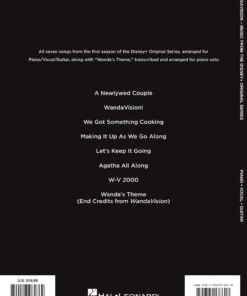 Crescendo Music WandaVision Manuscript 13 Crescendo Music WandaVision Manuscript