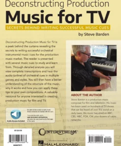 Hal Leonard Deconstructing Production Music For TV Manuscript 13 Hal Leonard Deconstructing Production Music For TV Manuscript