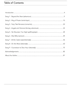 Hal Leonard Deconstructing Production Music For TV Manuscript 9 Hal Leonard Deconstructing Production Music For TV Manuscript