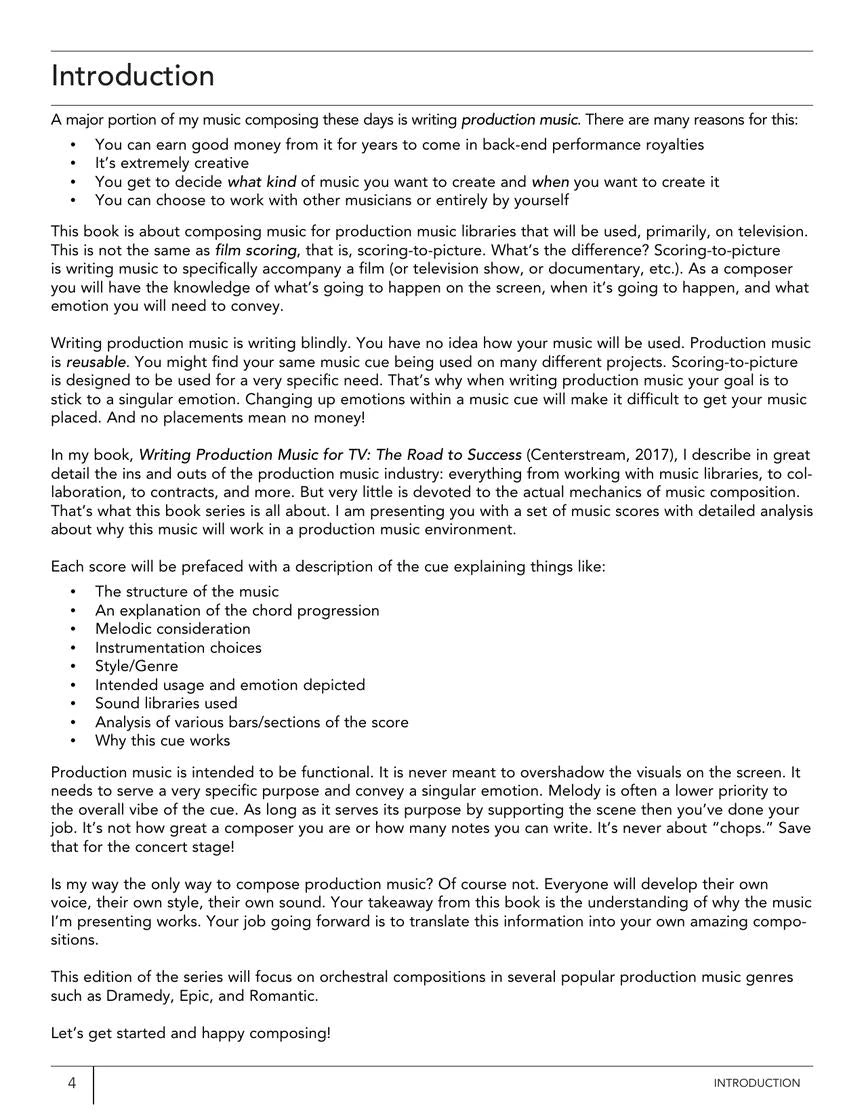 Hal Leonard Deconstructing Production Music For TV Manuscript 5 Hal Leonard Deconstructing Production Music For TV Manuscript