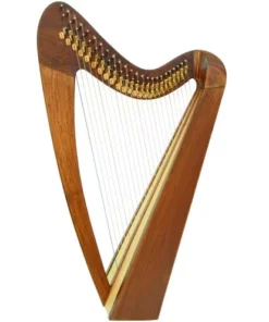 Crescendo Music Western Australia Folk Harp 24 String Plain Beechwood With Bag Folk & Native