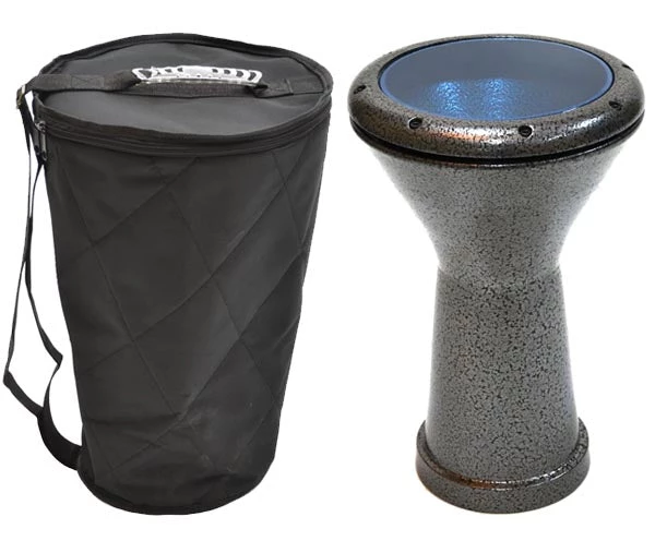 Opus Percussion Percussion Darbuka - Black Aluminium 10.6" Head 3 Opus Percussion Percussion Darbuka - Black Aluminium 10.6" Head