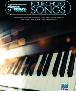 Hal Leonard Ez Play 58 Four-Chord Songs Manuscript