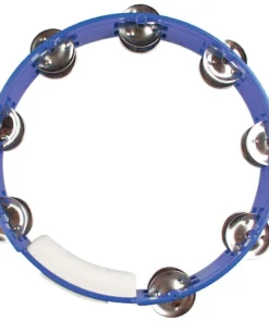 Crescendo Music Rhythm Tech 10 Inch Tambourine With 16 Pairs Of Jingles