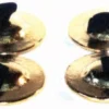 Crescendo Music Pair Of Cast Finger Cymbals Percussion