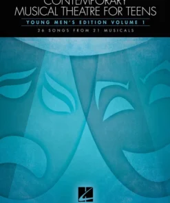 Hal Leonard Manuscript Contemporary Musical Theatre For Teens - Young Men's Edition Volume 1