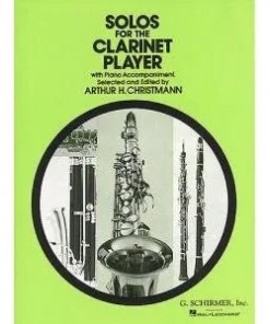 Crescendo Music Manuscript Solos For The Clarinet Player