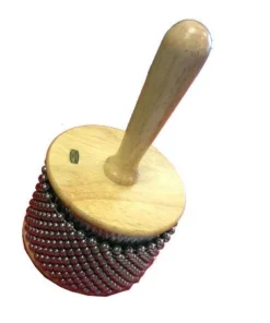Crescendo Music Large Metal And Wood Cabasa By Mano Percussion
