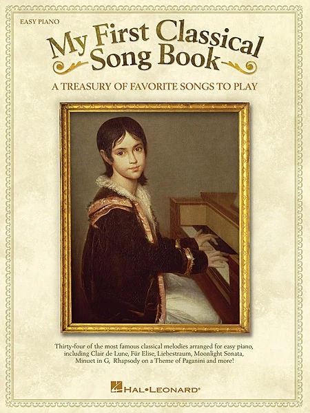 Hal Leonard My First Classical Songbook Easy Piano Manuscript 3 Hal Leonard My First Classical Songbook Easy Piano Manuscript