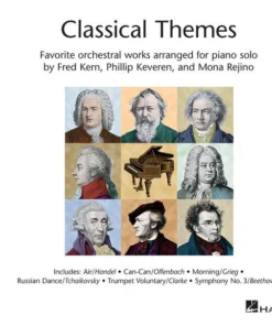 Crescendo Music Hal Leonard HLSPL Classical Themes With Audio Access Manuscript
