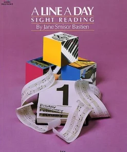 Crescendo Music Manuscript A Line A Day Sight Reading Bastien