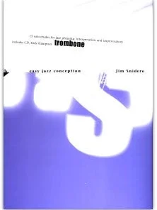 Crescendo Music Easy Jazz Conception Trombone Jim Snidero Manuscript
