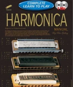 Progressive Books Manuscript Complete Learn To Play Harmonica Manual By Peter Gelling