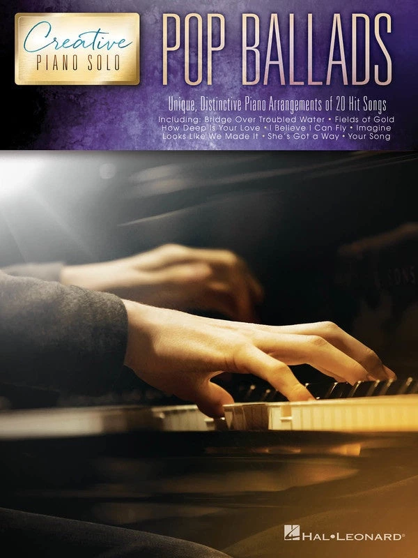 Hal Leonard Pop Ballads - Creative Piano Solo Manuscript 3 Hal Leonard Pop Ballads - Creative Piano Solo Manuscript