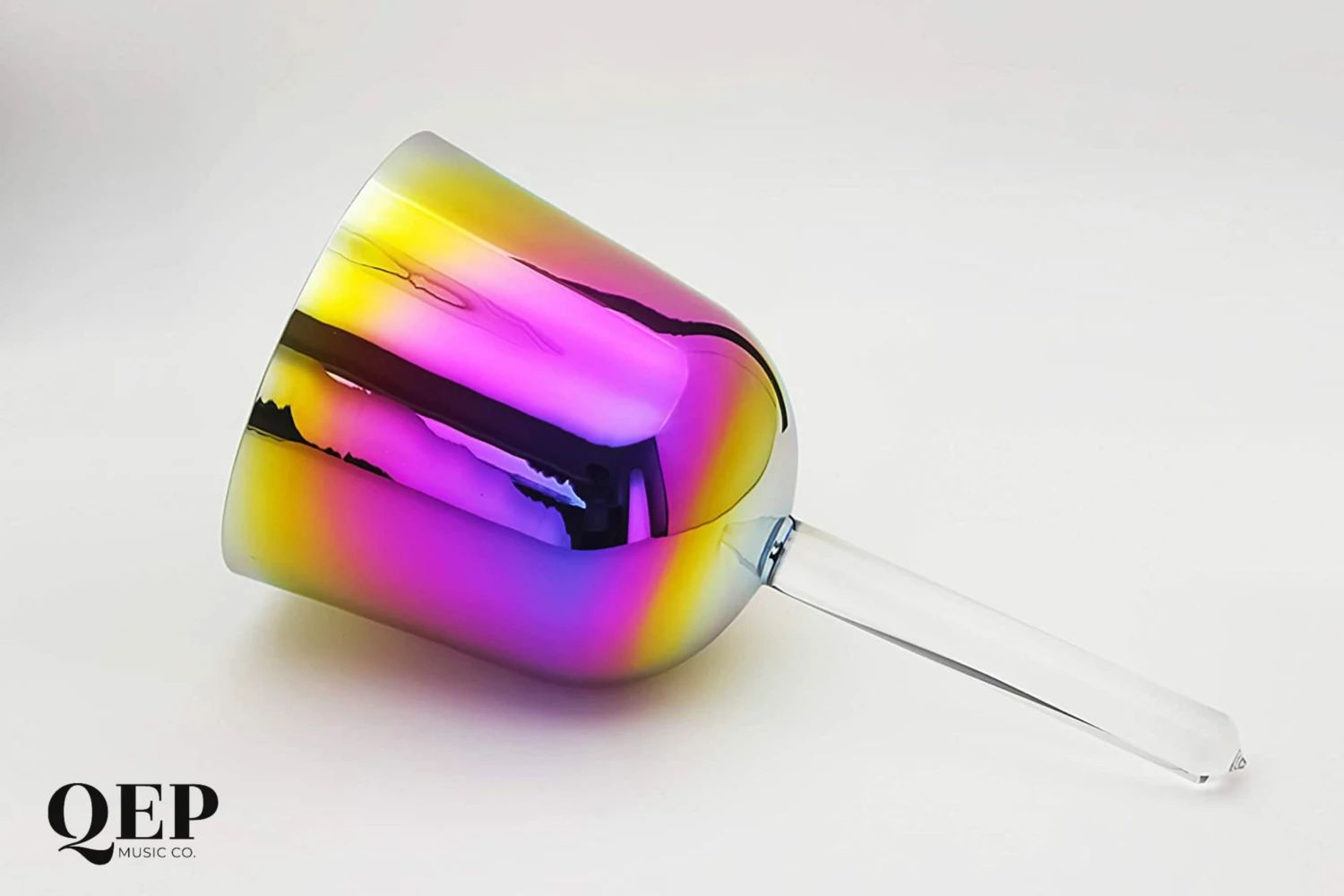 Crescendo Music Percussion QEP Music Pure Crystal Singing Bowl - Handheld 3 Crescendo Music Percussion QEP Music Pure Crystal Singing Bowl - Handheld