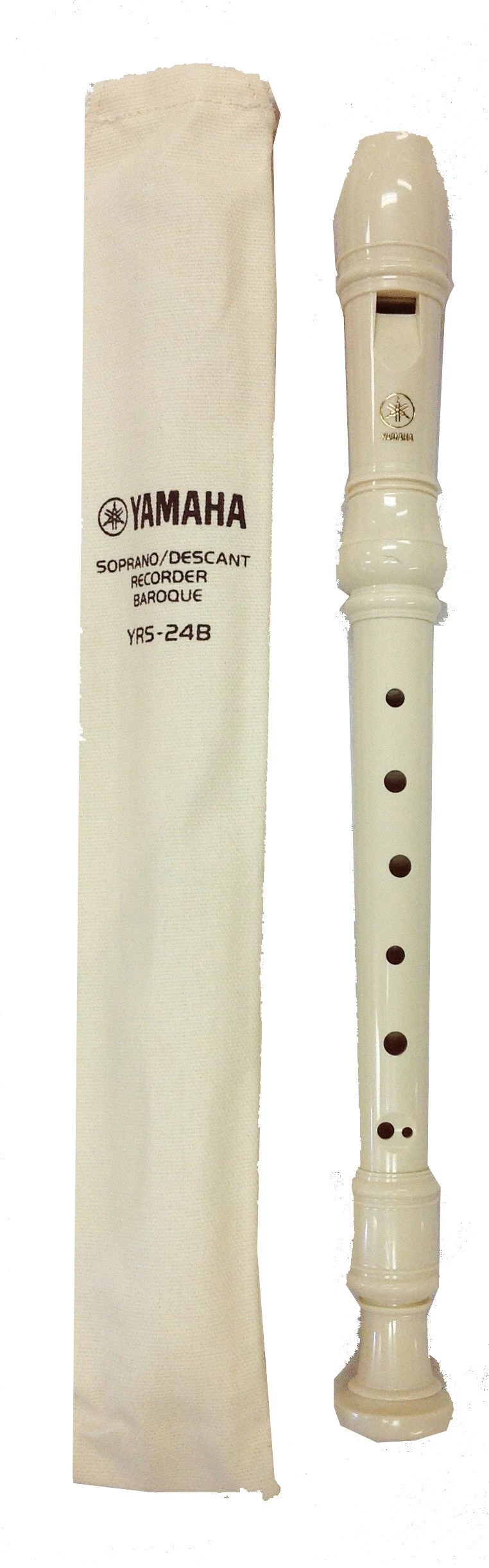 Yamaha Soprano Recorder YRS24B With Bag Woodwind 3 Yamaha Soprano Recorder YRS24B With Bag Woodwind