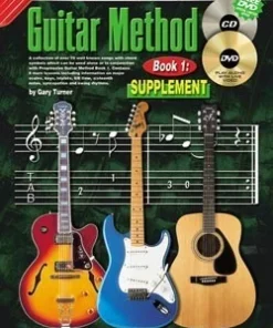 Progressive Books Progressive Guitar Method Book 1 Supplement Book/CD/DVD