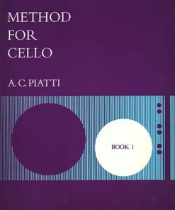 Crescendo Music Piatti Method For Cello Manuscript