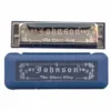 Crescendo Music Blues Harmonica 10 Holes By Johnson