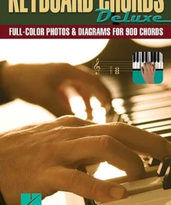 Hal Leonard Manuscript Learn To Play 900 Piano Keyboard Chords Deluxe Easy To Read With Full Colour Photos