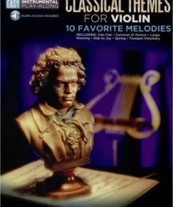 Hal Leonard Classical Themes For Violin - 10 Favourite Melodies