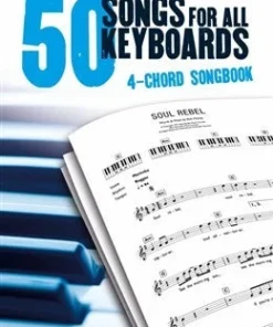 Crescendo Music 50 Songs For All Keyboards 4 Chord Songbook Manuscript