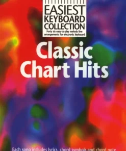 Crescendo Music Easiest Keyboard Collection: Classic Chart Hits