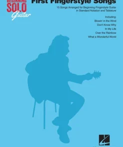 Crescendo Music First Fingerstyle Songs Beginning Solo Guitar Manuscript