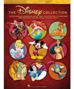 Hal Leonard Manuscript The Disney Collection Easy Piano
