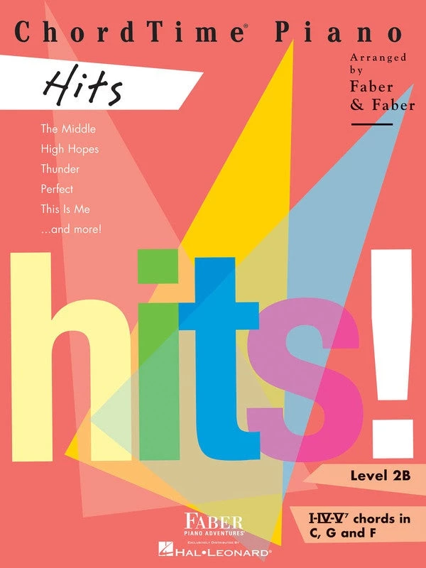 Hal Leonard ChordTime Piano Hits Level 2B By Faber Piano Adventures 3 Hal Leonard ChordTime Piano Hits Level 2B By Faber Piano Adventures
