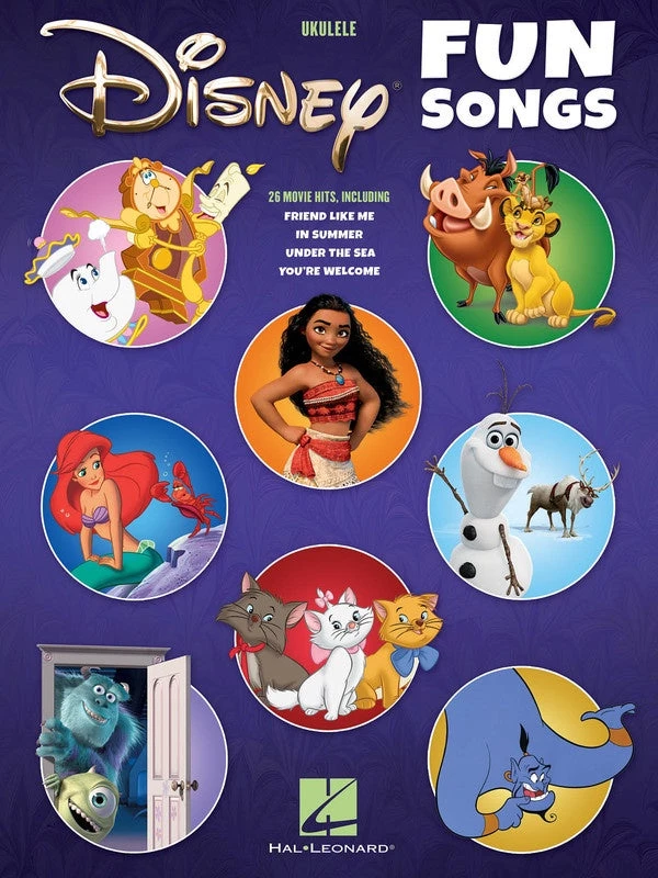 Hal Leonard Manuscript Disney Fun Songs For Ukulele 3 Hal Leonard Manuscript Disney Fun Songs For Ukulele