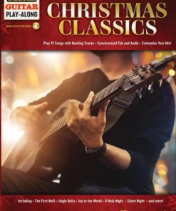 Crescendo Music Manuscript Christmas Classics Deluxe Guitar Play-Along Volume 19