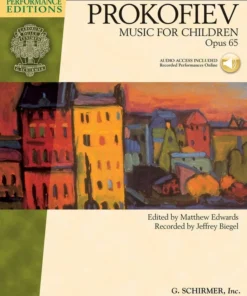 Hal Leonard Manuscript Prokofieff - Music For Children, Op. 65