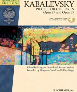 Hal Leonard Dmitri Kabalevsky - Pieces For Children, Op. 27 And 39 Manuscript