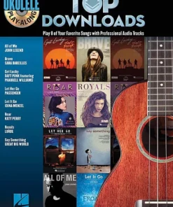 Crescendo Music Top Downloads Ukulele Play-Along Volume 32 Manuscript