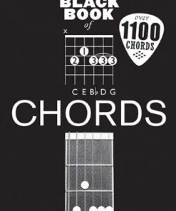 Crescendo Music Manuscript The Little Black Book Of Chords For Guitar