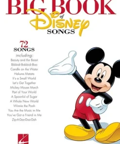 Hal Leonard Big Book Of Disney Songs Violin Manuscript
