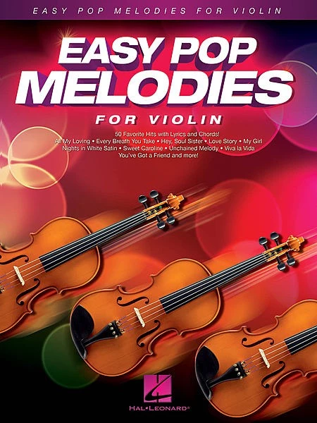 Hal Leonard Easy Pop Melodies For Violin Manuscript 3 Hal Leonard Easy Pop Melodies For Violin Manuscript