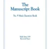 Crescendo Music Manuscript Exercise Book 9 With Ruled Lines