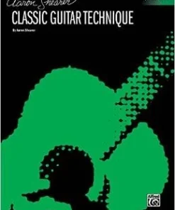 Crescendo Music Aaron Shearer Classical Guitar Technique Book With CD Manuscript 5 Crescendo Music Aaron Shearer Classical Guitar Technique Book With CD Manuscript