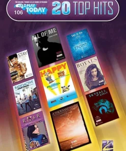 Hal Leonard Ez Play 208 20 Top Hits Manuscript