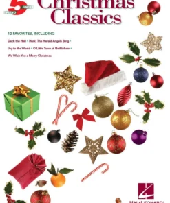 Crescendo Music Christmas Classics Five Finger Piano Songbook