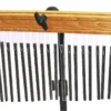 Crescendo Music 25 Hanging Chime Bars Wood Mount 2 Crescendo Music 25 Hanging Chime Bars Wood Mount