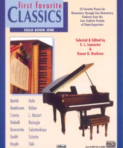 Crescendo Music First Favourite Classics Solo Book 1 Manuscript