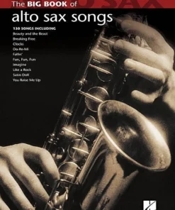 Hal Leonard Big Book Of Alto Saxophone Songs