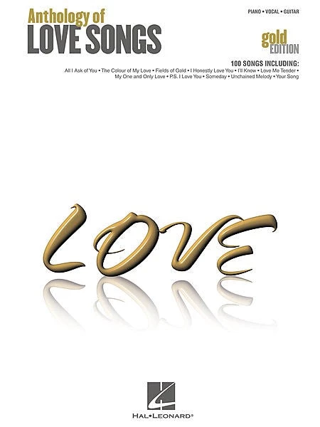 Hal Leonard Anthology Of Love Songs Gold Edition 3 Hal Leonard Anthology Of Love Songs Gold Edition